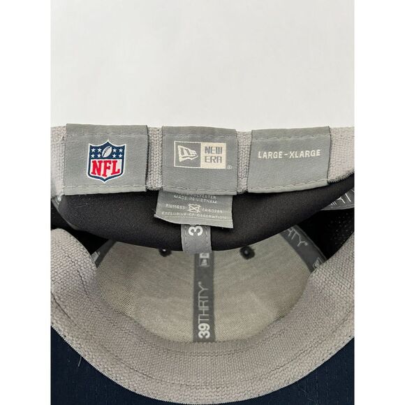 New Era 39Thirty Stretch Cap - Shadow TECH NFL Seattle Seahawks Size L-XL - Picture 4 of 4